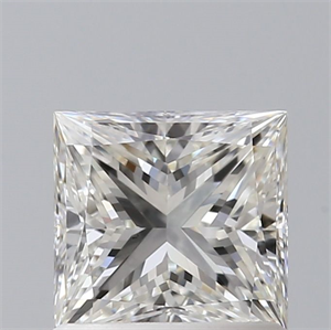 Picture of Natural Diamond 1.01 Carats, Princess with  Cut, H Color, VS2 Clarity and Certified by GIA