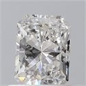 Natural Diamond 0.70 Carats, Radiant with  Cut, E Color, VS2 Clarity and Certified by GIA