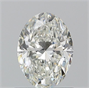 Natural Diamond 0.90 Carats, Oval with  Cut, H Color, VS1 Clarity and Certified by GIA