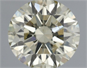 Natural Diamond 0.70 Carats, Round with Excellent Cut, M Color, SI2 Clarity and Certified by IGI
