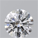 Diamante Natural 0.62 quilates, Redondo , Color E, claridad VVS1 y certificado GIA
