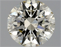 Diamante Natural 0.90 quilates, Redondo , Color L, claridad SI1 y certificado GIA