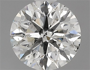 Foto Diamante Natural 0.70 quilates, Redondo , Color G, claridad I1 y certificado GIA de