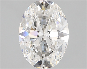 Picture of Natural Diamond 1.51 Carats, Oval with  Cut, G Color, SI2 Clarity and Certified by GIA