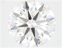 Del inventario de diamantes de laboratorio, 4.27 quilates, Redondo , Color F, claridad VS1 y certificado IGI
