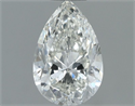 Diamante Natural 0.71 quilates, De pera , Color H, claridad VS2 y certificado IGI