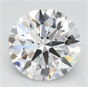Del inventario de diamantes de laboratorio, 3.09 quilates, Redondo , Color D, claridad IF y certificado IGI