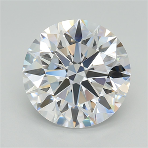 Picture of Lab Grown Diamond 8.29 Carats, Round with Excellent Cut, D Color, IF Clarity and Certified by GIA