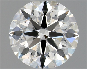 Foto Diamante Natural 0.47 quilates, Redondo , Color F, claridad VVS2 y certificado GIA de