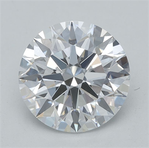 Picture of Lab Grown Diamond 1.15 Carats, Round with Ideal Cut, D Color, VVS2 Clarity and Certified by IGI