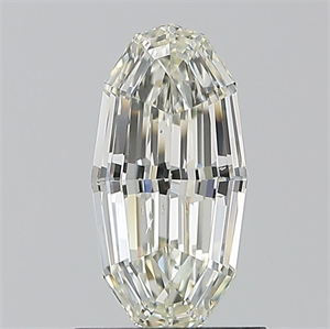 Picture of Natural Diamond 1.00 Carats, Oval with  Cut, K Color, SI1 Clarity and Certified by GIA