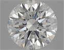 Natural Diamond 5.07 Carats, Round with Excellent Cut, I Color, VS2 Clarity and Certified by GIA