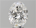 Natural Diamond 5.02 Carats, Oval with  Cut, E Color, SI1 Clarity and Certified by GIA