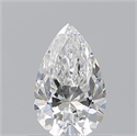 Natural Diamond 0.70 Carats, Pear with  Cut, F Color, VS2 Clarity and Certified by GIA