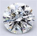 Diamante Natural 2.51 quilates, Redondo , Color E, claridad VS2 y certificado GIA