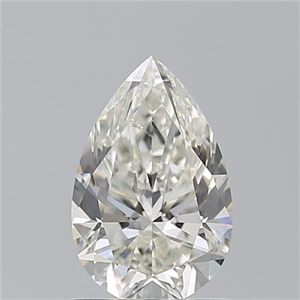 Picture of Natural Diamond 1.21 Carats, Pear with  Cut, J Color, SI1 Clarity and Certified by GIA