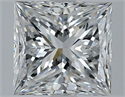 Natural Diamond 2.50 Carats, Princess with  Cut, F Color, VS2 Clarity and Certified by GIA
