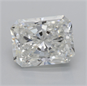 Diamante Natural 4.02 quilates, Radiante , Color H, claridad VS2 y certificado GIA