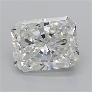 Foto Diamante Natural 4.02 quilates, Radiante , Color H, claridad VS2 y certificado GIA de