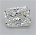 Natural Diamond 4.02 Carats, Radiant with  Cut, H Color, VS2 Clarity and Certified by GIA
