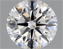 Natural Diamond 0.75 Carats, Round with Excellent Cut, D Color, VS1 Clarity and Certified by GIA