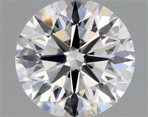 Picture of Natural Diamond 0.75 Carats, Round with Excellent Cut, D Color, VS1 Clarity and Certified by GIA