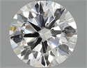 Del inventario de diamantes de laboratorio, 3.01 quilates, Redondo , Color F, claridad VVS1 y certificado IGI