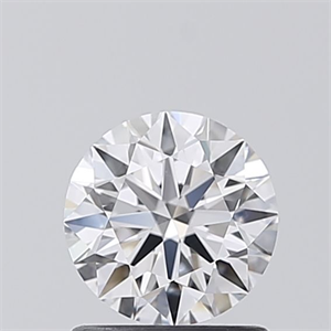 Picture of Lab Grown Diamond 1.03 Carats, Round with Ideal Cut, D Color, VVS2 Clarity and Certified by IGI