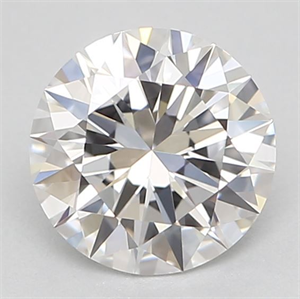 Picture of Natural Diamond 0.57 Carats, Round with Excellent Cut, D Color, VVS1 Clarity and Certified by GIA