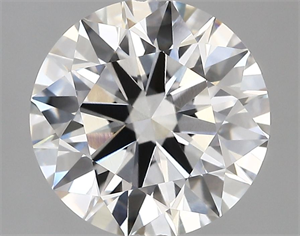 Picture of Lab Grown Diamond 4.09 Carats, Round with Ideal Cut, E Color, VVS2 Clarity and Certified by IGI