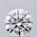 Lab Grown Diamond 0.91 Carats, Round with Ideal Cut, E Color, VVS2 Clarity and Certified by IGI