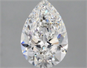 Natural Diamond 2.30 Carats, Pear with  Cut, F Color, VS2 Clarity and Certified by GIA
