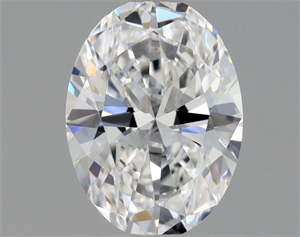 Foto Diamante Natural 0.40 quilates, Ovalado , Color E, claridad VVS2 y certificado GIA de