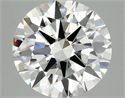 Del inventario de diamantes de laboratorio, 2.94 quilates, Redondo , Color G, claridad VS1 y certificado IGI