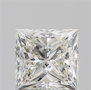 Picture of Natural Diamond 1.01 Carats, Princess with  Cut, J Color, VVS2 Clarity and Certified by GIA