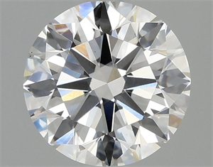 Picture of Lab Grown Diamond 5.10 Carats, Round with Excellent Cut, D Color, VVS2 Clarity and Certified by IGI