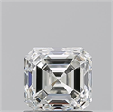 Diamante Natural 1.01 quilates, Asscher , Color I, claridad VS2 y certificado GIA