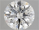 Lab Grown Diamond 2.05 Carats, Round with Ideal Cut, F Color, VVS1 Clarity and Certified by IGI