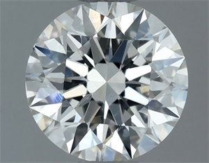 Foto Diamante Natural 0.71 quilates, Redondo , Color F, claridad VS1 y certificado IGI de