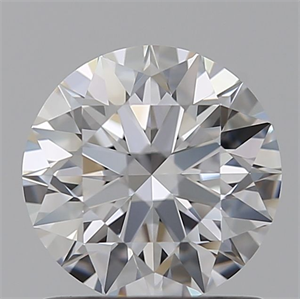 Picture of Lab Grown Diamond 1.02 Carats, Round with Ideal Cut, D Color, VVS1 Clarity and Certified by IGI