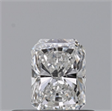 Natural Diamond 0.34 Carats, Radiant with  Cut, E Color, VS1 Clarity and Certified by GIA