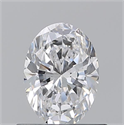 Diamante Natural 0.70 quilates, Ovalado , Color D, claridad VS2 y certificado GIA