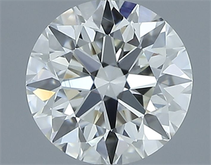 Foto Diamante Natural 0.64 quilates, Redondo , Color I, claridad VVS1 y certificado IGI de