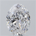Diamante Natural 1.01 quilates, Ovalado , Color D, claridad VS2 y certificado GIA