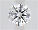 Del inventario de diamantes de laboratorio, 1.04 quilates, Redondo , Color D, claridad VVS2 y certificado IGI