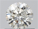 Diamante Natural 0.56 quilates, Redondo , Color I, claridad VVS1 y certificado IGI