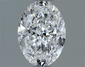 Picture of Natural Diamond 1.00 Carats, Oval with  Cut, D Color, SI2 Clarity and Certified by GIA