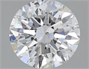 Natural Diamond 1.70 Carats, Round with Excellent Cut, D Color, SI2 Clarity and Certified by GIA