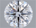 Lab Grown Diamond 3.07 Carats, Round with Ideal Cut, E Color, VVS2 Clarity and Certified by IGI