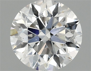 Picture of Lab Grown Diamond 1.55 Carats, Round with Excellent Cut, E Color, VS2 Clarity and Certified by IGI